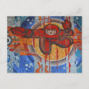 Carte Postale Cosmonaut