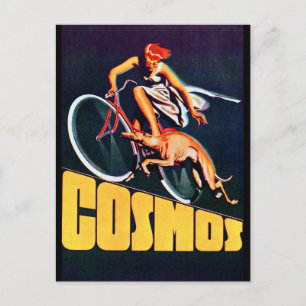 Carte Postale Cosmos Greyhound Bicycle