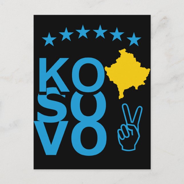 Carte Postale CosoVo (Devant)