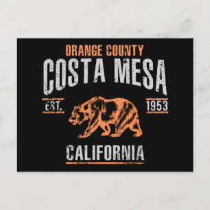 Carte Postale Costa Mesa