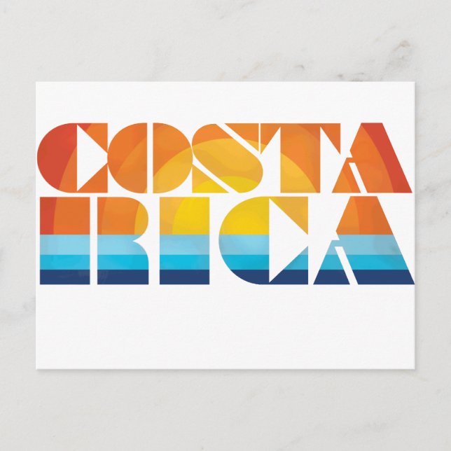Carte Postale Costa Rica (Devant)