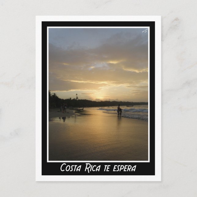 Carte Postale Costa Rica te espera... (Devant)