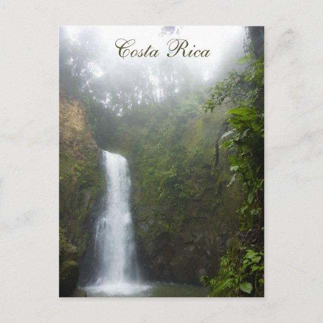 Carte postale Costa Rica Waterfall (Devant)