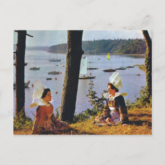 Carte Postale Costume breton traditionnel