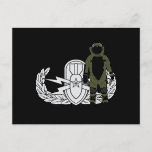 Carte Postale Costume de bombe principal EOD
