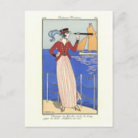 Costume de Yacht Mode Illustration Barbier