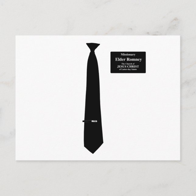 Carte Postale Costume Missionnaire Romney (Devant)