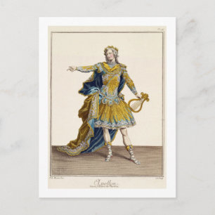 Carte Postale Costume pour Apollo dans l'opéra 'Phaethon', engra
