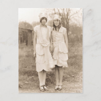 Carte Postale Costumes d'Halloween vintages