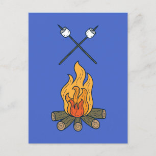 Carte postale Cosy Campfire