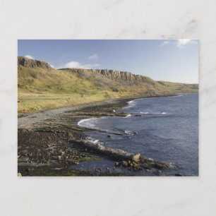 Carte Postale Côte à Duntulm, île de Skye, Écosse, Royaume-Uni