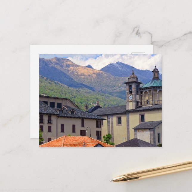 Carte Postale Côte Amalfi (Devant/Arrière en situation)