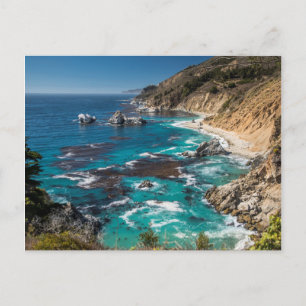 Carte Postale Côte Big Sur, Côte Ouest, Côte Pacifique