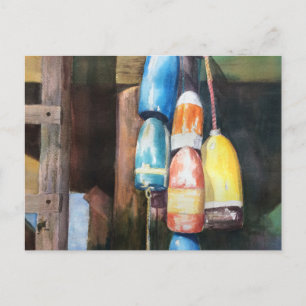 Carte postale Côte Buoy de la Nouvelle-Angleterre