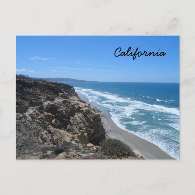 Carte Postale Côte Californienne (Devant)