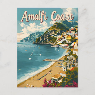 Carte Postale Côte d'Amalfi
