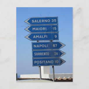 Carte Postale Côte d'Amalfi