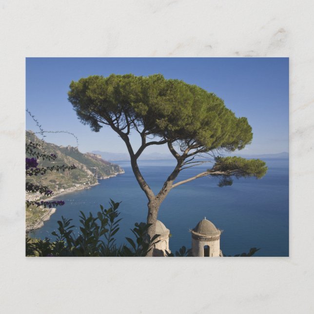 Carte Postale Côte d'Amalfi, Ravello, Campanie, Italie (Devant)