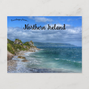 Carte Postale Côte d'Antrim près de Glenarm Irlande du Nord