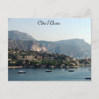 Carte Postale Côte d'Azur