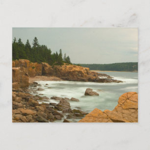 Carte Postale Côte de la cragie, Parc national de l'Acadie, Main