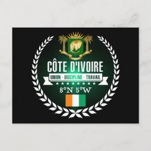Carte Postale Côte d'Ivoire