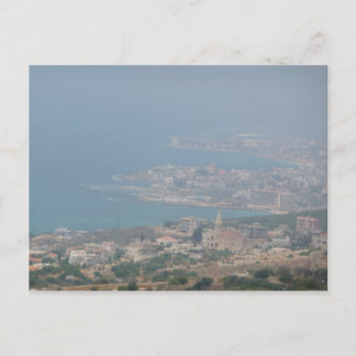Carte Postale Côte libanaise