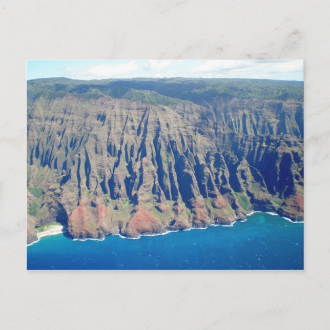 Carte Postale Côte Napali, Kauai, Hawaii (Devant)
