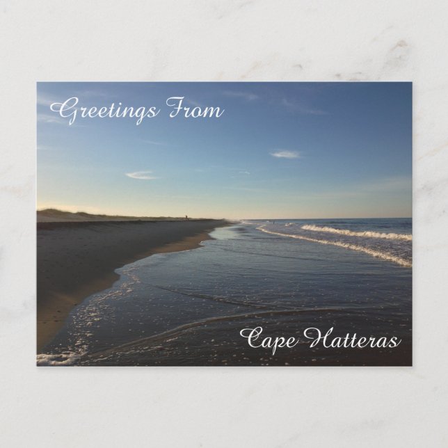 Carte Postale Côte nationale du Cap Hatteras (Devant)