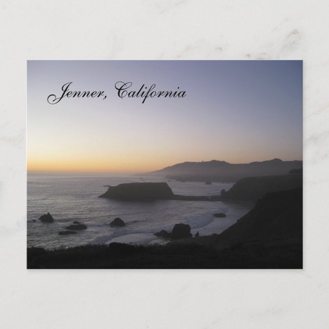 Carte Postale Côte Nord de Sonoma 2 (Devant)