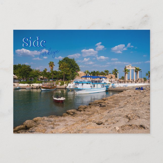 Carte Postale Côté, Turquie (Devant)