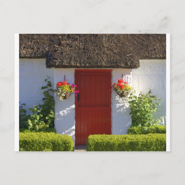 Carte Postale Cottage à chaume (Devant)