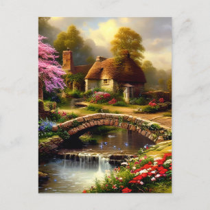 Carte Postale Cottage anglais
