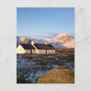 Carte Postale Cottage Blackrock, Glencoe, Highlands, Écosse