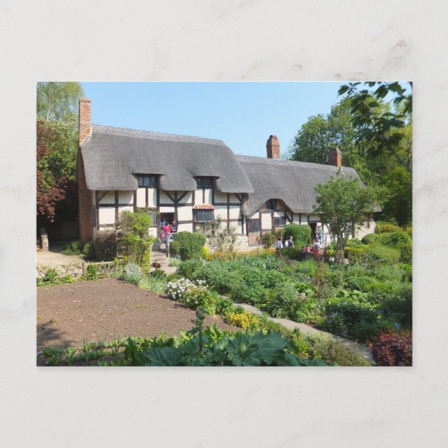 Carte Postale Cottage d'Anne Hathaways (Devant)