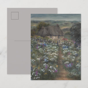 Carte Postale Cottage sur une colline
