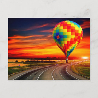 Carte Postale Coucher de soleil