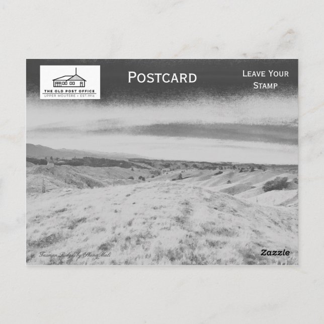 Carte Postale coucher de soleil" (Dos)