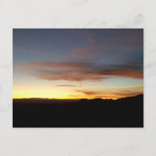 Carte Postale coucher de soleil