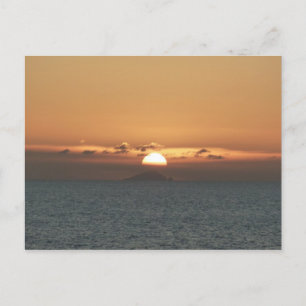 Carte Postale Coucher de soleil à Antigua I Photos du paysage ma