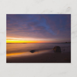 Carte Postale Coucher de soleil à Elk Rapids, Michigan