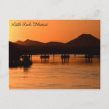 Coucher de soleil à Little Rock, Arkansas