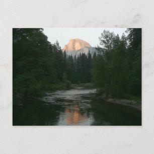 Carte Postale Coucher de soleil à moitié dôme dans le parc natio