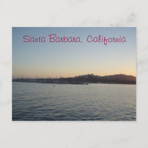 Carte Postale Coucher de soleil à Père Noël Barbara