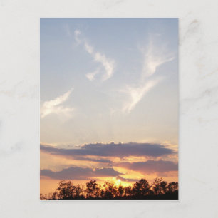 Carte Postale Coucher de soleil à Tomball, Texas