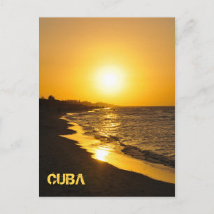 Carte Postale Coucher de soleil à Varadero, Cuba