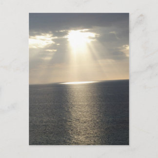 Carte Postale Coucher de soleil après la tempête