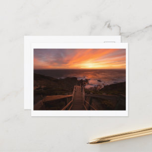 Carte Postale Coucher De Soleil Au Cap Schanck