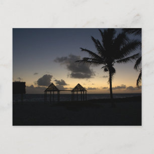 Carte Postale Coucher De Soleil Au Paradis