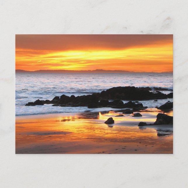 Carte Postale Coucher de soleil de Catalina (Devant)